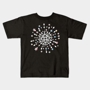 shining star with pastel stars Kids T-Shirt